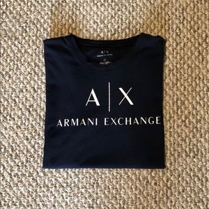 Men Armani exchange tshirt size medium